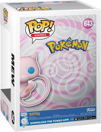 Funko Pop! Pokémon Mew Vinylfiguur | Pokémon Verzamelitem