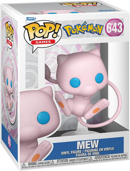 Funko Pop! Pokémon Mew Vinylfiguur | Pokémon Verzamelitem