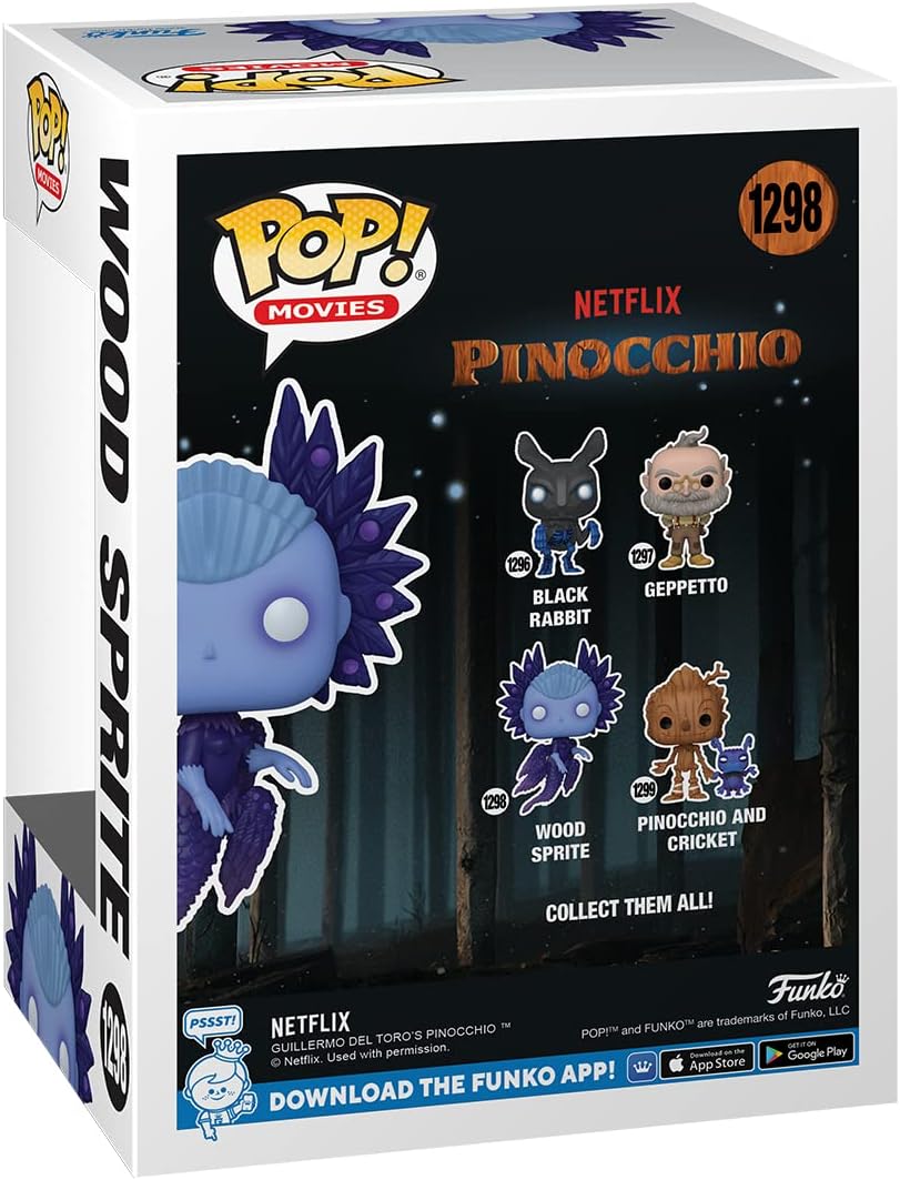 Funko Pop Pinocchio Wood Sprite #1298 Vinyl Figure Collectible