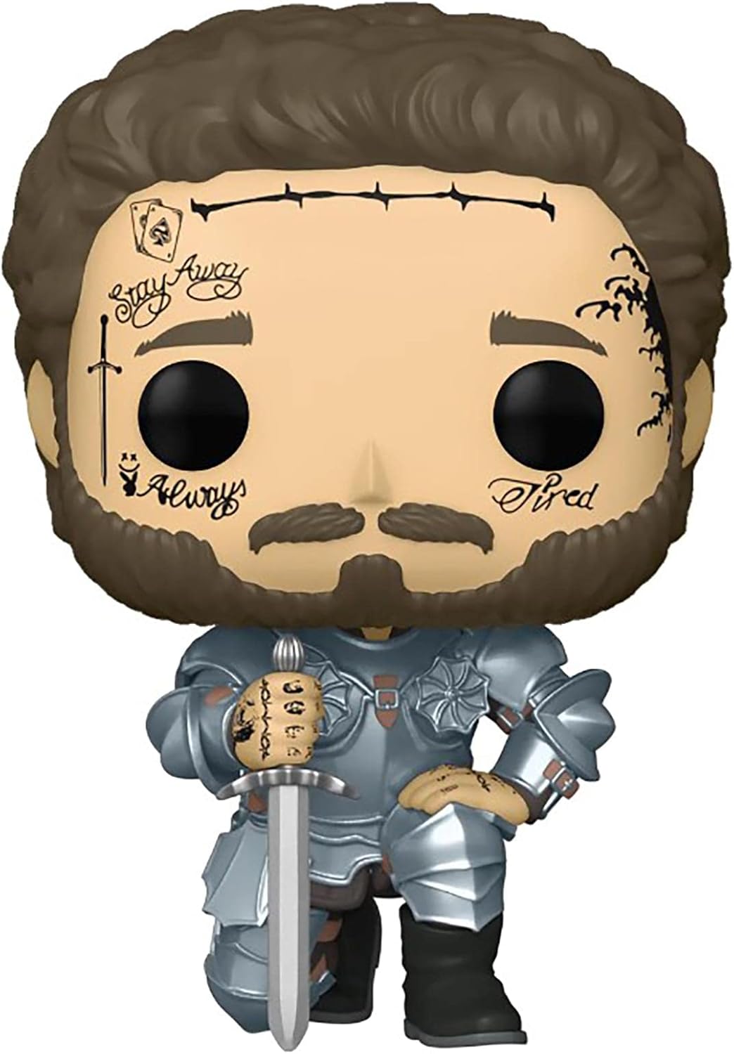Funko Pop Rocks Post Malone Knight #253 Vinyl Figure