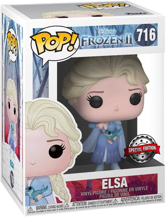 Funko Pop Disney Frozen 2 Elsa met Bruni #716 Special Edition