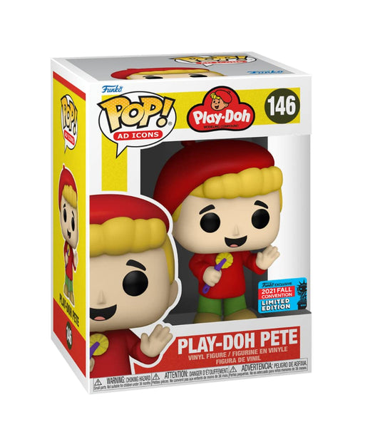 Funko Pop Ad Icons Play-Doh Pete #146 FunKon 2021 Exclusive Vinyl Figure