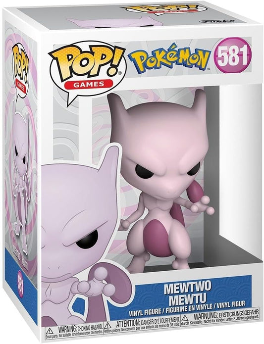 Funko Pop Pokemon Mewtwo #581 Vinyl Figure Collectible
