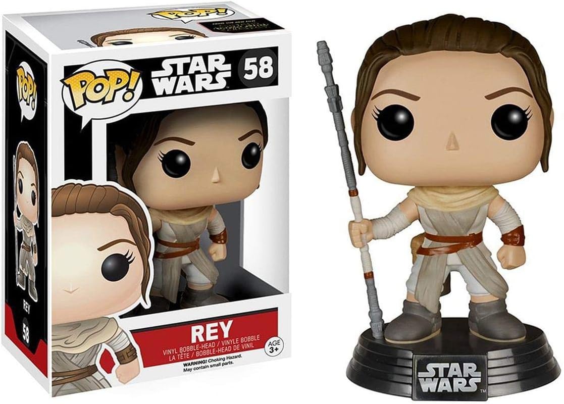 Rey #58 Funko POP Star Wars Vinyl Figure - Official Funko POP! Collectible