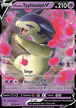 Hisuian Typhlosion V - SWSH Black Star Promos (Promo) [SWSH-237]