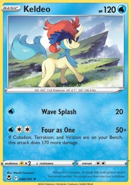 Keldeo - Silver Tempest (Rare) [SIT-046]
