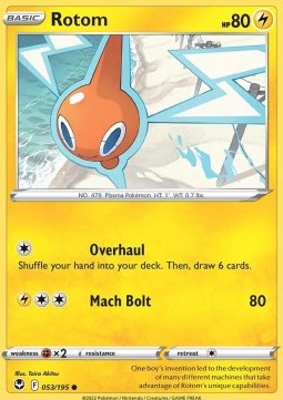 Rotom - Silver Tempest (Common) [SIT-053]