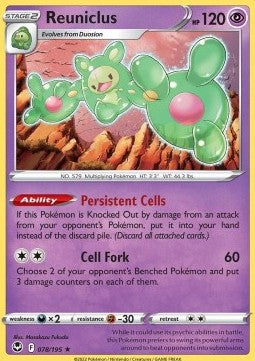 Reuniclus - Silver Tempest (Holo Rare) [SIT-078]