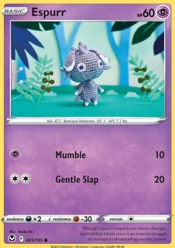 Espurr - Silver Tempest (Common) [SIT-081]