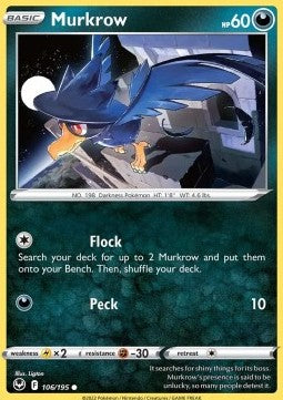Murkrow - Silver Tempest (Common) [SIT-106]
