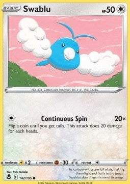 Swablu - Silver Tempest (Common) [SIT-142]