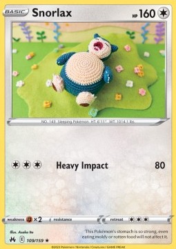 Snorlax - Crown Zenith (Rare) [CRZ-109]