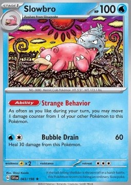 Slowbro - Scarlet & Violet (Rare) [SVI-043]