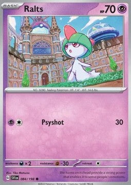 Ralts - Scarlet & Violet (Common) [SVI-084]