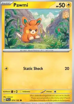 Pawmi - Paldea Evolved (Common) [PAL-074]