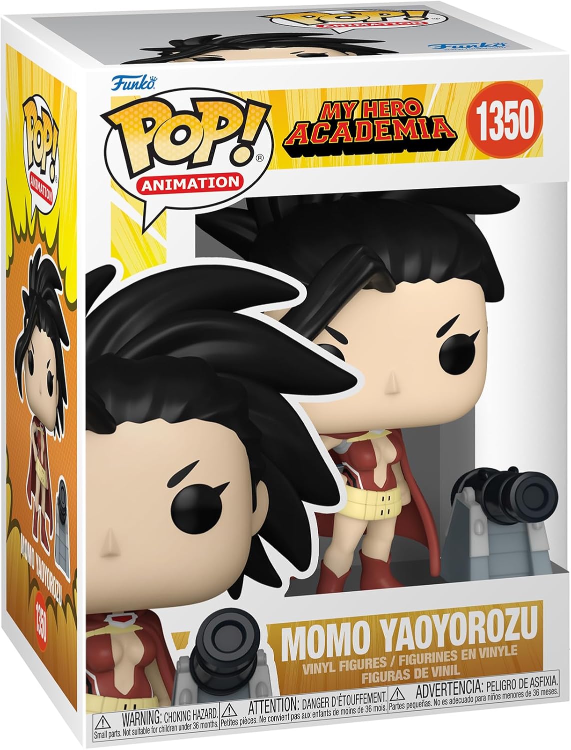 Momo Yaoyorozu #1350 Funko POP Animation Vinyl Figure - Official Funko POP! Collectible