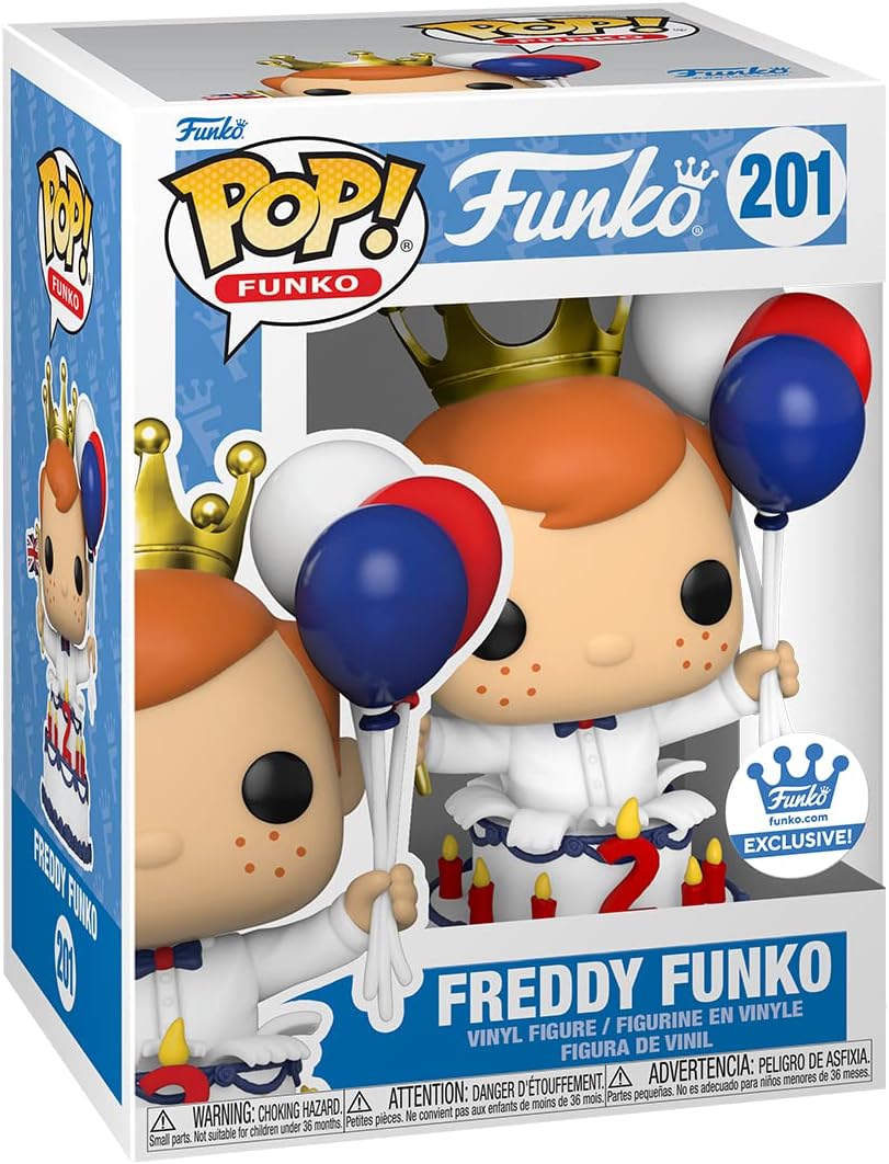 Funko POP! Birthday Freddy 2nd Year Anniversary Europe Exclusive Vinyl Figure - Official Funko POP! Collectible