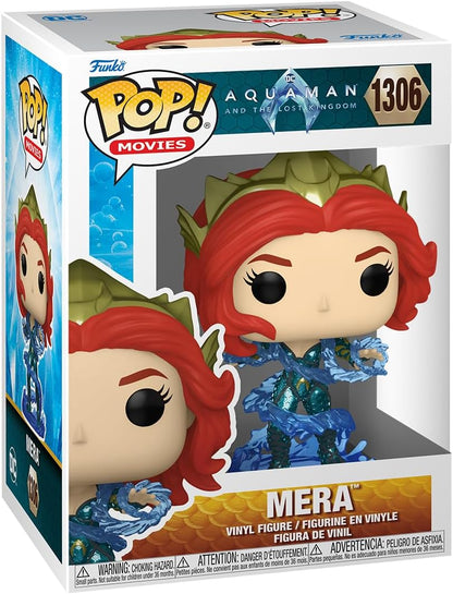 Funko Pop Movies Aquaman and the Lost Kingdom Mera #1306 Vinyl Figure