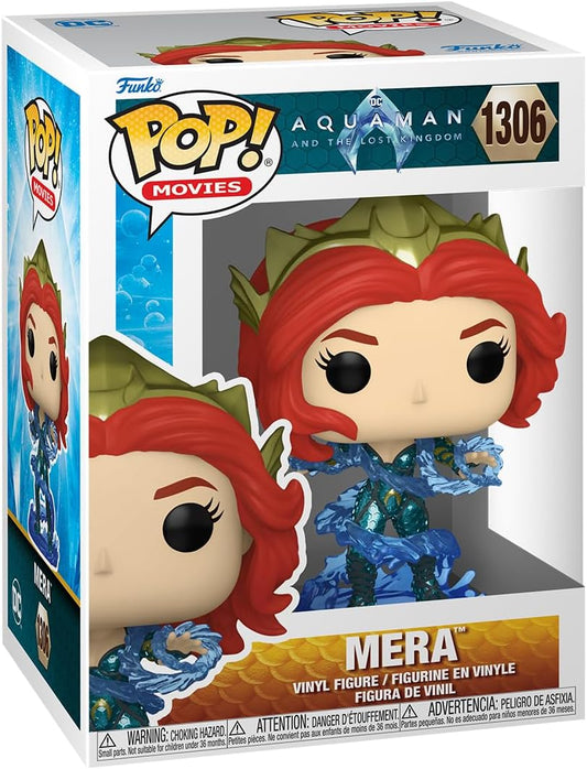 Funko Pop Movies Aquaman and the Lost Kingdom Mera #1306 Vinyl Figure