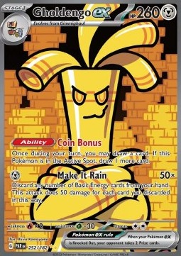 Gholdengo ex - Paradox Rift (Special Illustration Rare) [PAR-252]