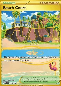 Beach Court - Paradox Rift (Secret Rare) [PAR-263]