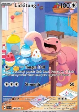 Lickitung - Temporal Forces (Illustration Rare) [TEF-180]