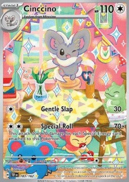 Cinccino - Temporal Forces (Illustration Rare) [TEF-183]