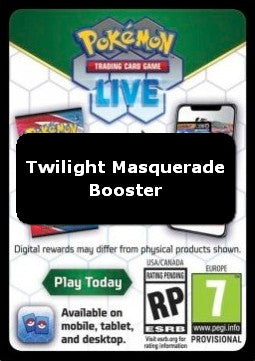 Live Code Card (Booster) - Twilight Masquerade (Online Code Card)