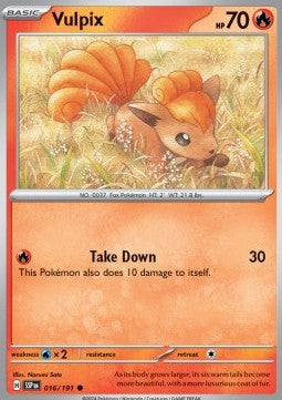 Vulpix - Surging Sparks (Common) [SSP-016]