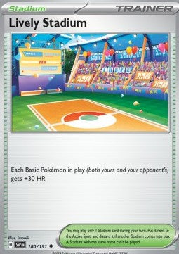 Lively Stadium - Surging Sparks (Uncommon) [SSP-180]