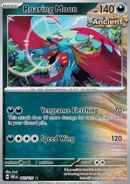 Roaring Moon - Prismatic Evolutions (Rare) [PRE-065]