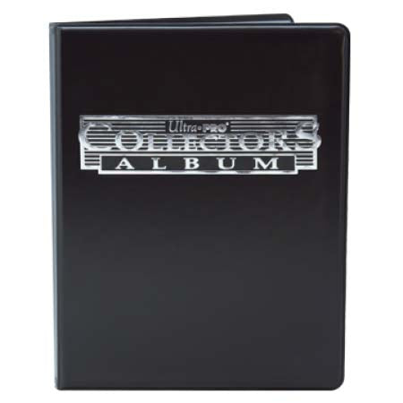 9-Pocket Collectors Portfolio: Black