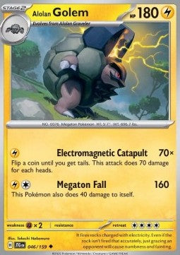 Alolan Golem - Journey Together (Uncommon) [JTG-046]