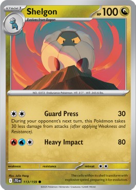 Shelgon - Journey Together (Common) [JTG-113]