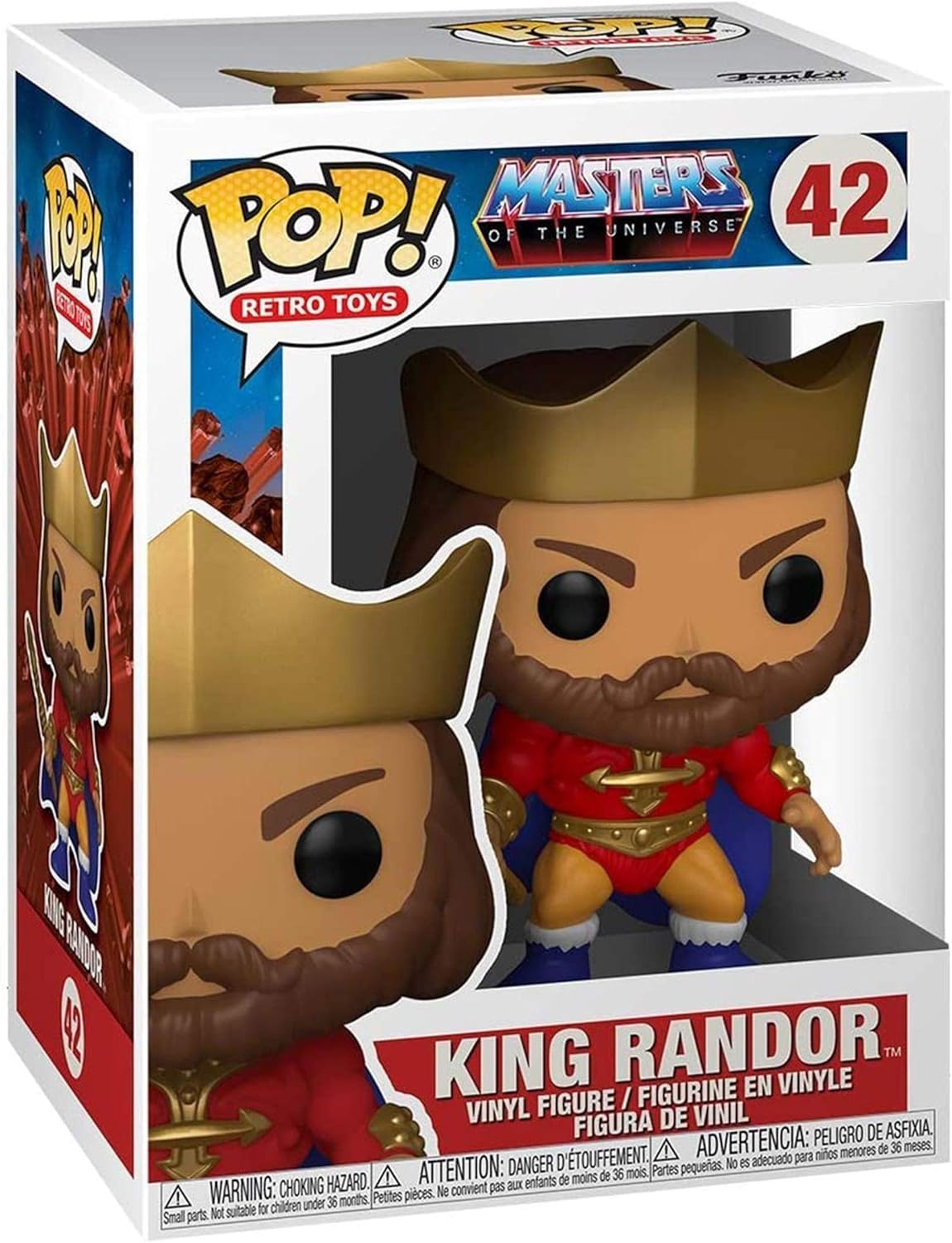 King Randor #42 Funko POP Retro Toys Vinyl Figure - Official Funko POP! Collectible