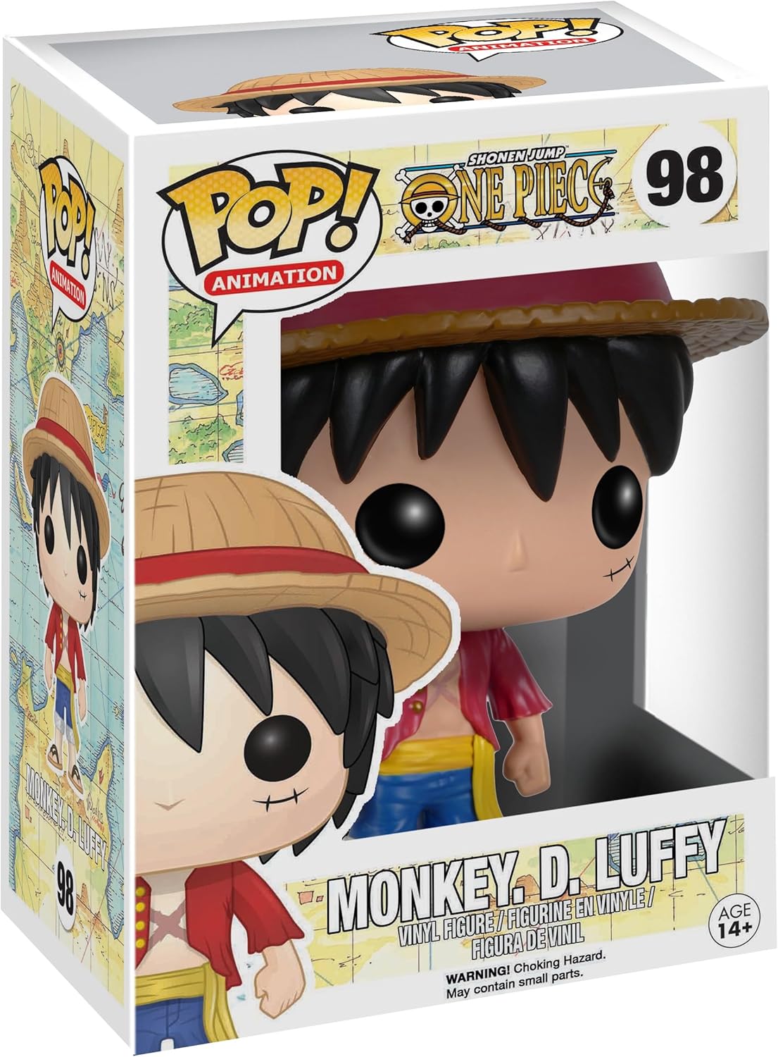 Monkey D. Luffy #98 Funko POP Animation Vinyl Figure - Official Funko POP! Collectible
