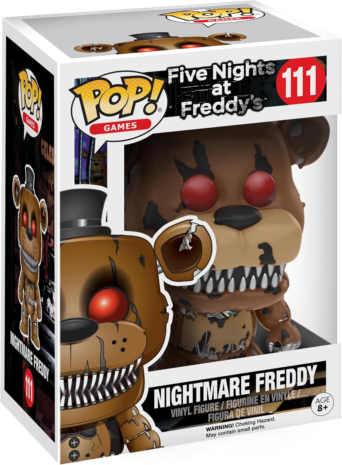 Nightmare Freddy #111 Funko POP Games Vinyl Figure - Official Funko POP! Collectible