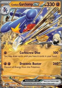 Cynthia's Garchomp ex - Destined Rivals (Double Rare) [DRI-104]