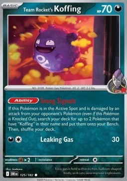 Team Rocket's Koffing