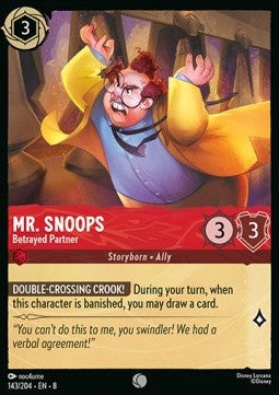 Mr. Snoops - Betrayed Partner