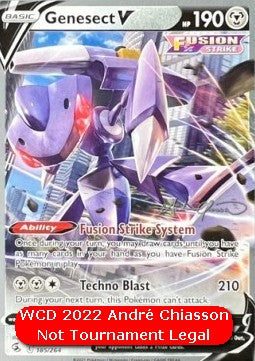 Genesect V - WCD 2022 (World Championship Deck) [WCD22-FST 185]