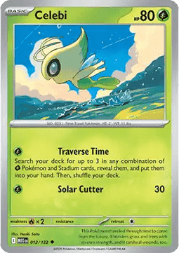 Celebi - Mega Evolution (Uncommon) [MEG-012]