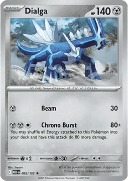 Dialga - Mega Evolution (Rare) [MEG-095]