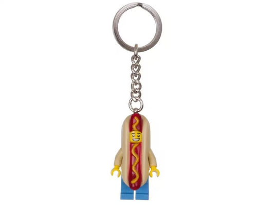 LEGO Hot Dog Vendor Keychain Sleutelhanger 853571 Minifigure