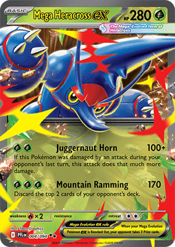 Mega Heracross ex - Phantasmal Flames (Double Rare) [PFL-004]