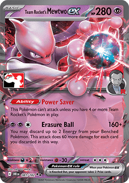 Team Rocket's Mewtwo ex