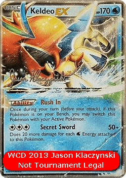 Keldeo EX - WCD 2013 (World Championship Deck) [WCD13-BCR 049]