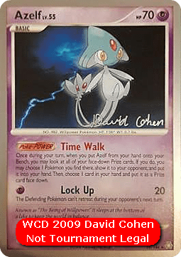 Azelf Lv.55 - WCD 2009 (World Championship Deck) [WCD09-LA 019]