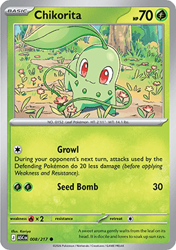 Chikorita - Ascended Heroes (Common) [ASC-008]