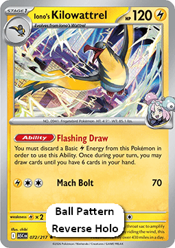 Iono's Kilowattrel